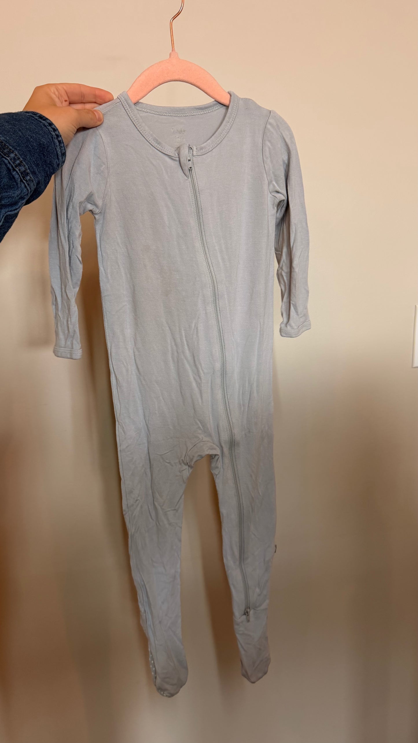 AB Consignment - Kyte Baby Blue Bamboo Sleeper - No Size