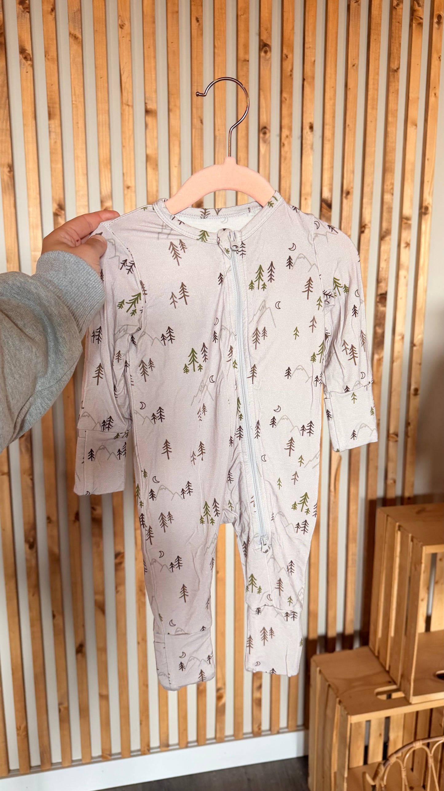 MM - Consignment - Little Luba - Tree Bamboo Sleeper - 3-6M