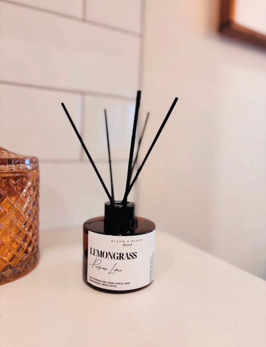 Bloom & Blend Naturals - Lemongrass + Persian Lime Room Diffuser