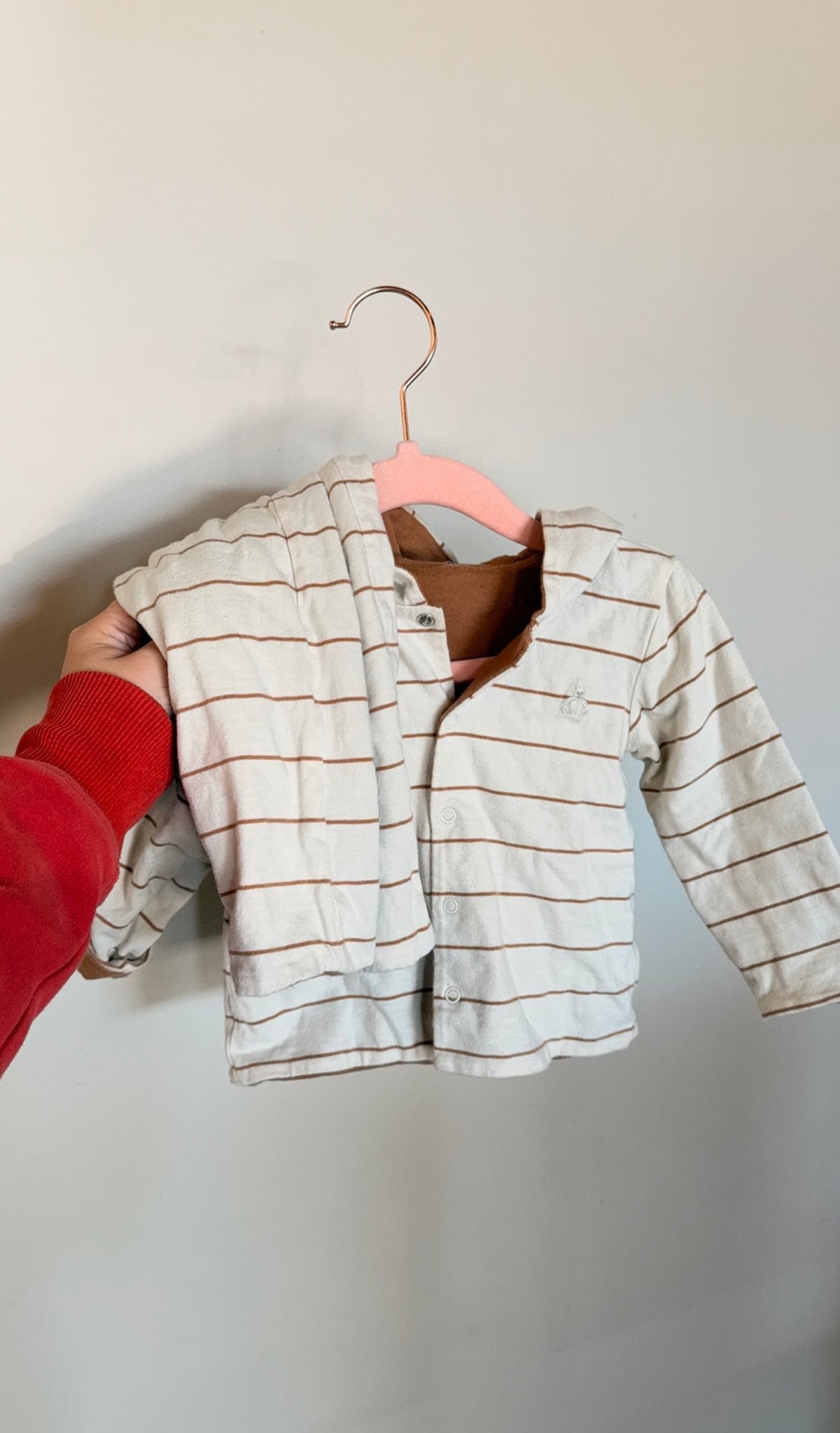 CC Consignment - Baby Gap - Reversible Two Piece Set (Beige Stripes/Solid Mustard) No Size