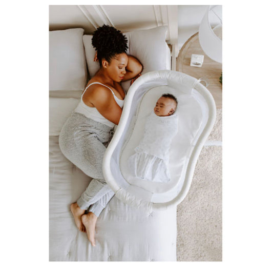 CC - Consignment - HALO BassiNest Swivel Sleeper Premiere Pebble