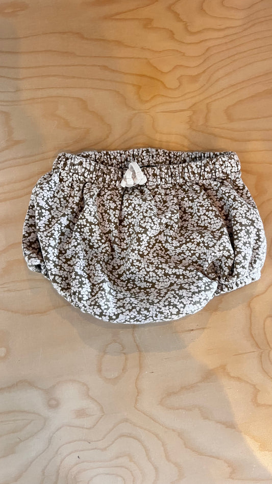 BR - Consignment - Jamie Kay Green Floral Bloomers 1y