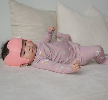 Roobear Kids - Little Hatchling Bamboo Sleeper - Petal Pink
