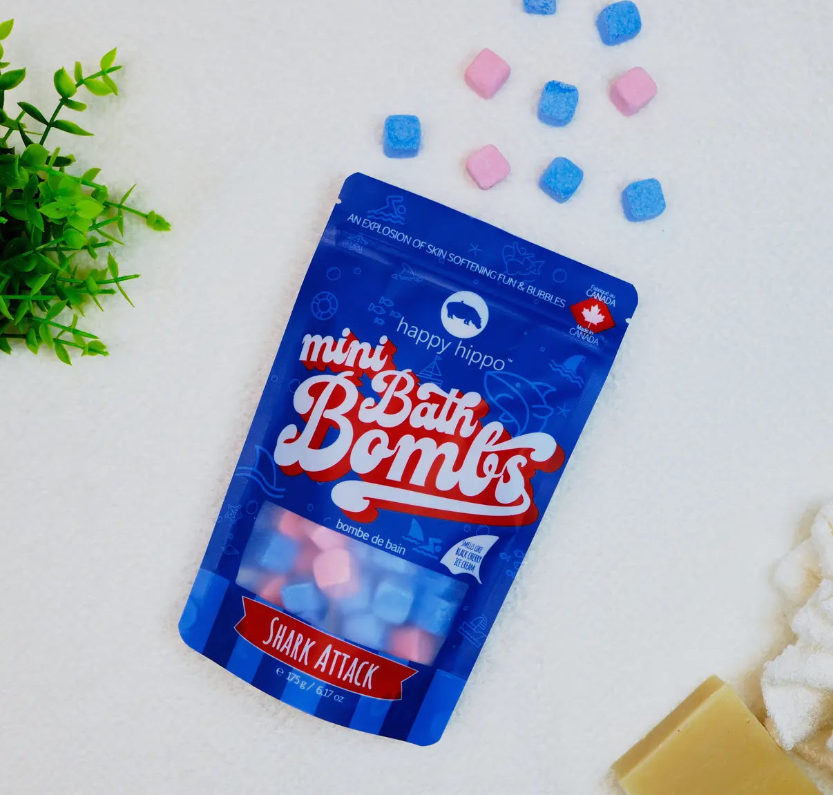 Happy Hippo - Shark Attack Mini Bubble Bombs