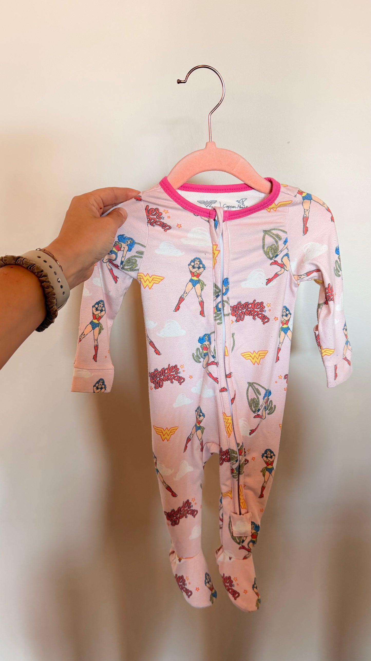 GR - Consignment - Copper Pearl Wonder Women Sleeper - 0-3M