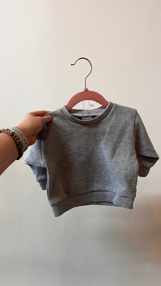 SS - Consignment - Switheart Waffle Crewneck