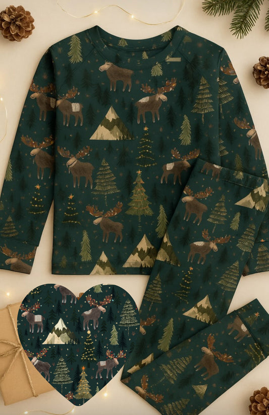 Pre Order - Teddy Little - Moose Two Piece Set