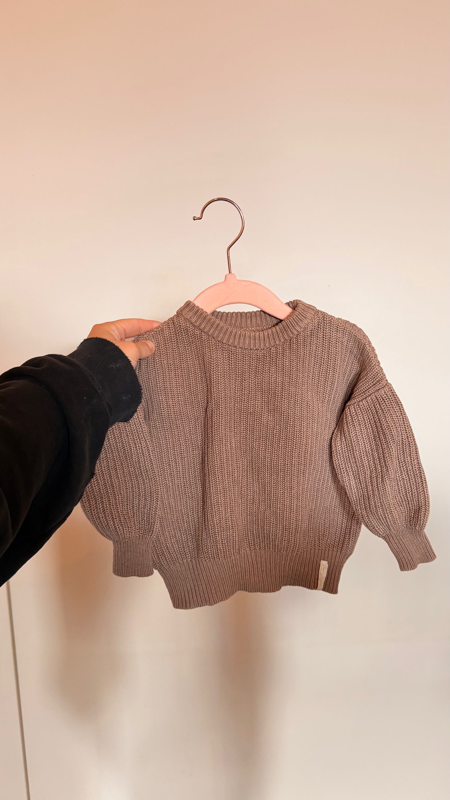 JH Consignment - Jax & Lennon Brown Knit 12-24M