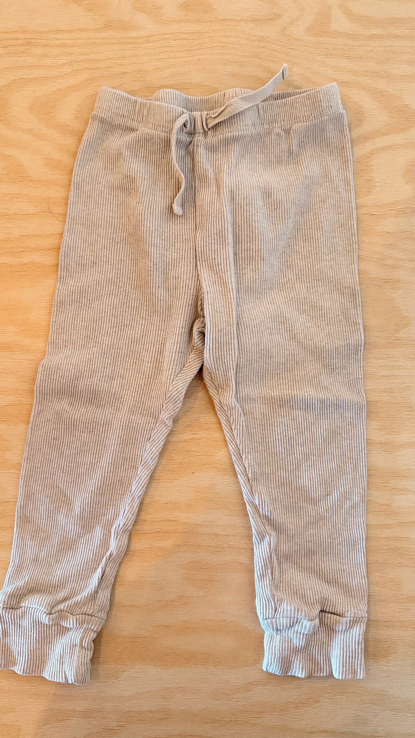 CD - Consignment - Baby Gap Oatmeal Ribbed Pants 18-24M