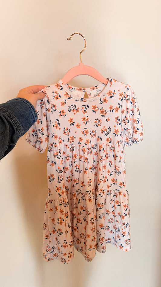 KD Consignment - BelanJ Pink Floral Dress 3T