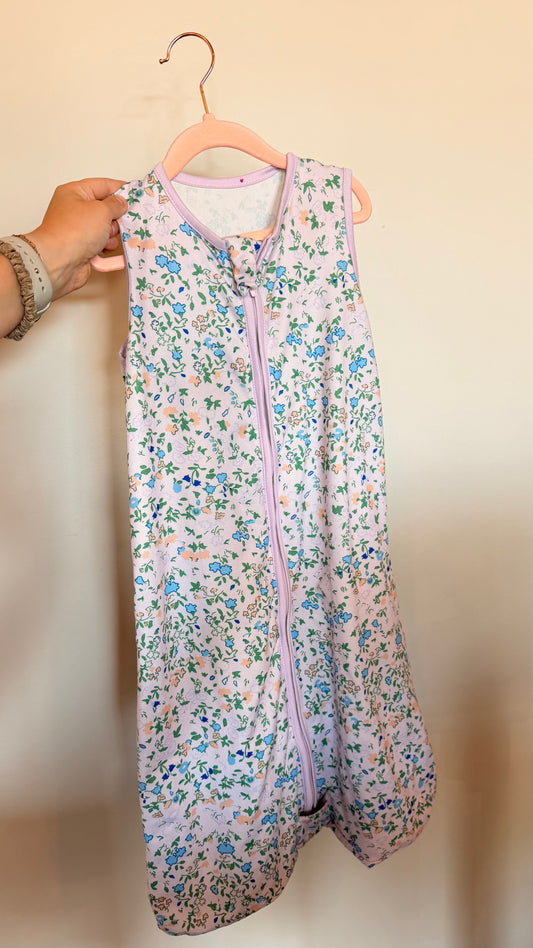 AL - Consignment - Lilac Floral Sleep Sack - No Brand/Size