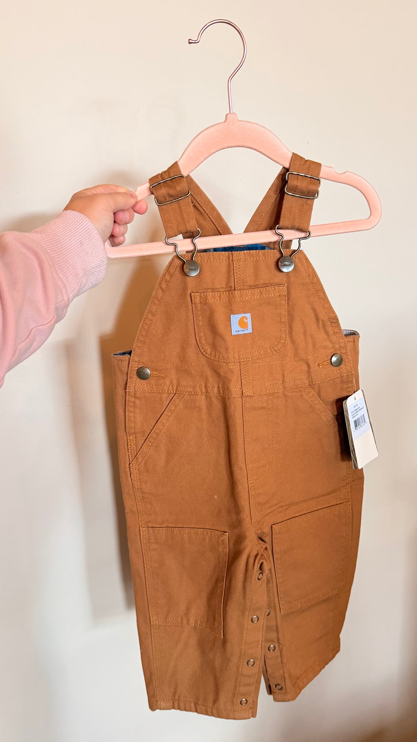 SJ - Consignment - NWT Carhartt Overalls 12M