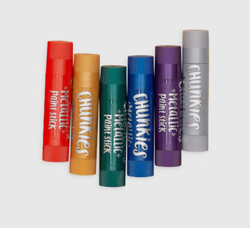 Ooly - Chunkies Paint Sticks Metallic - Set of 6