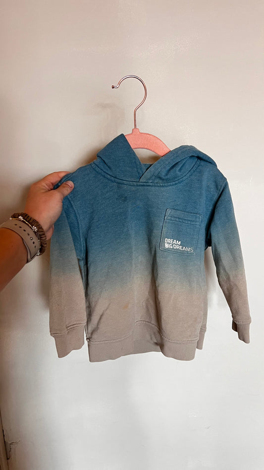 MY - Consignment - George Blue/Beige Hoodie 2T