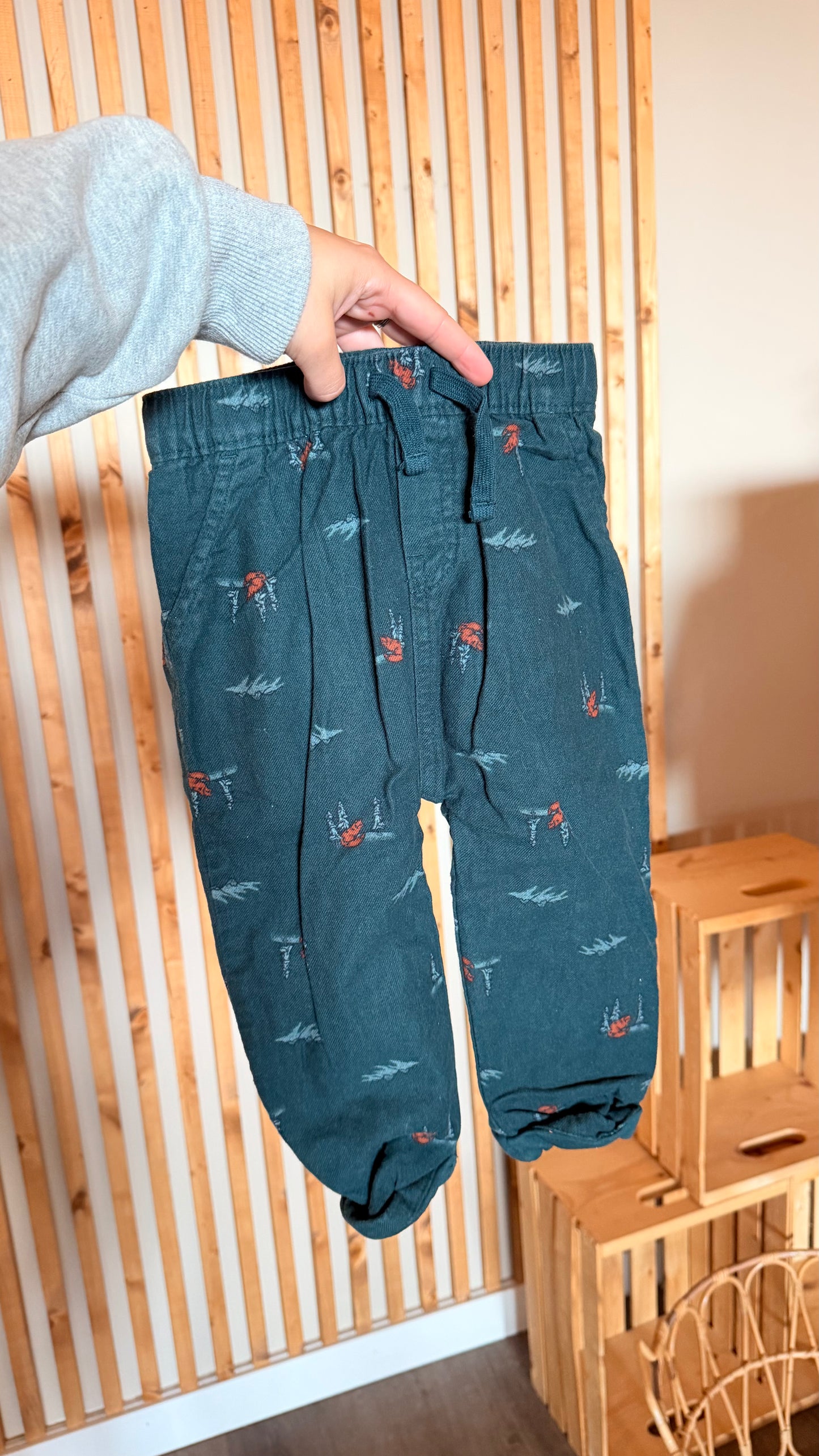 MM - Consignment - Carters Blue Joggers 24M
