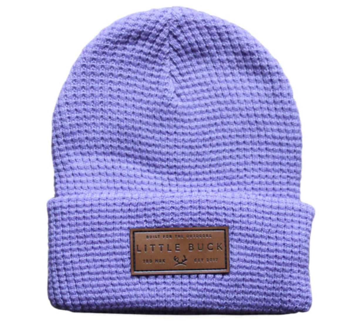 Little Buck - Waffle Cabin Beanie - Lavender