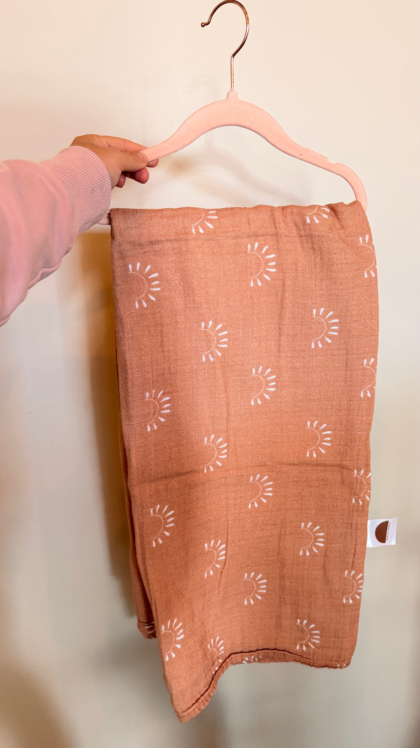 SJ - Consignment - Britton Phoenix Mustard Muslin Sun Swaddle