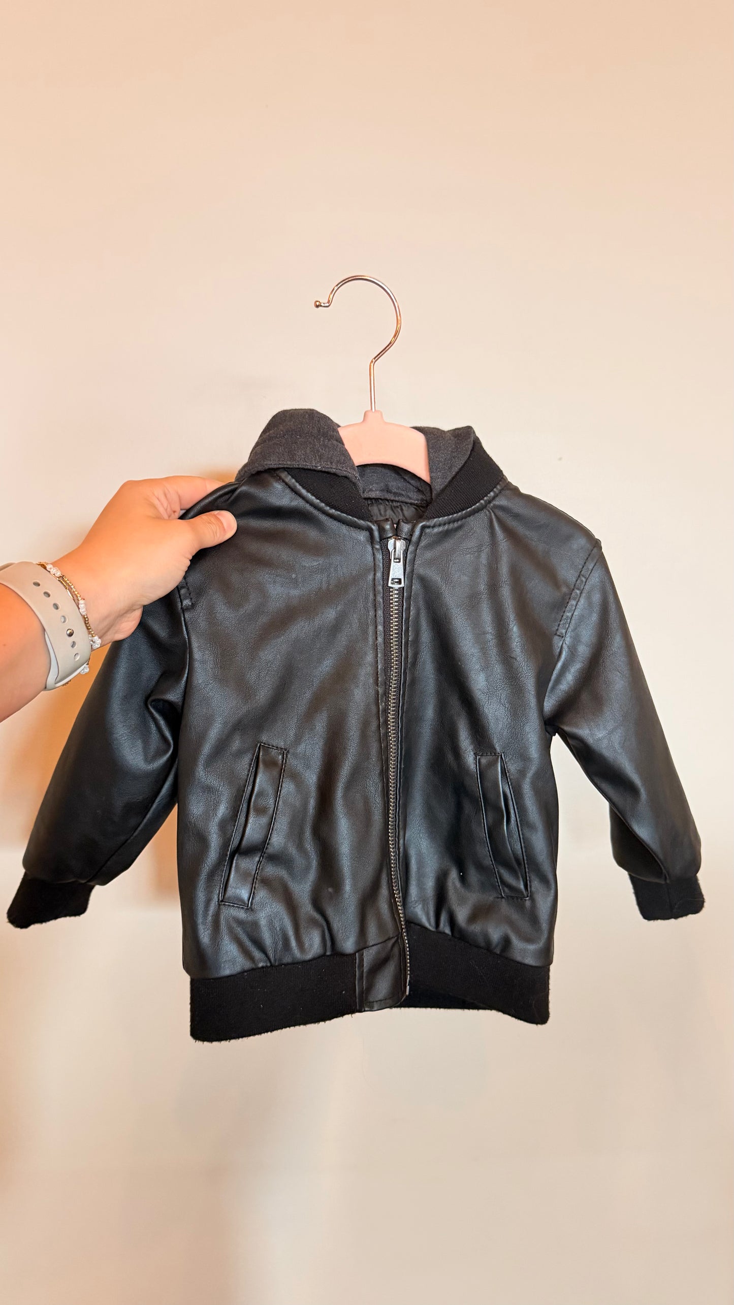 LK Consignment - Zara - Leather Jacket 9-12M