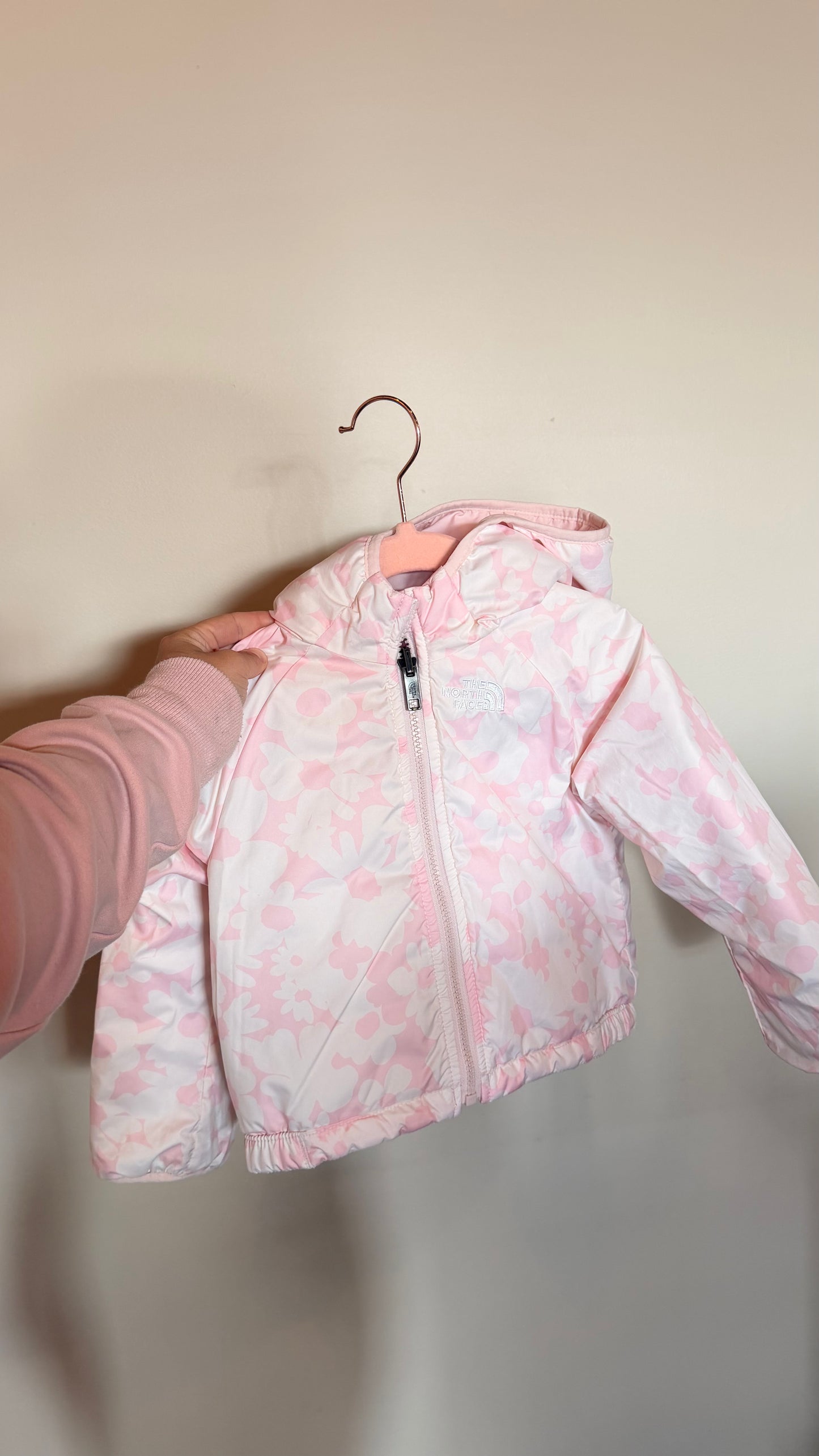 CD - Consignment - North Face - Reversible Pink Floral Jacket - No Size