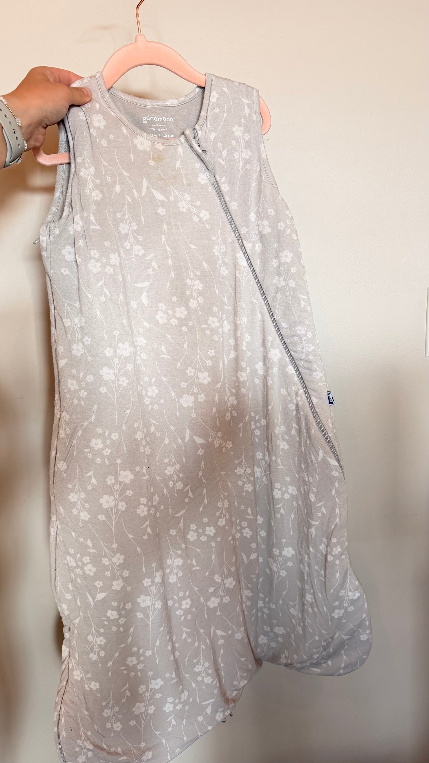 SJ - Consignment - Gunamuna Floral Sleep Sack 18-24M 1.0TOG