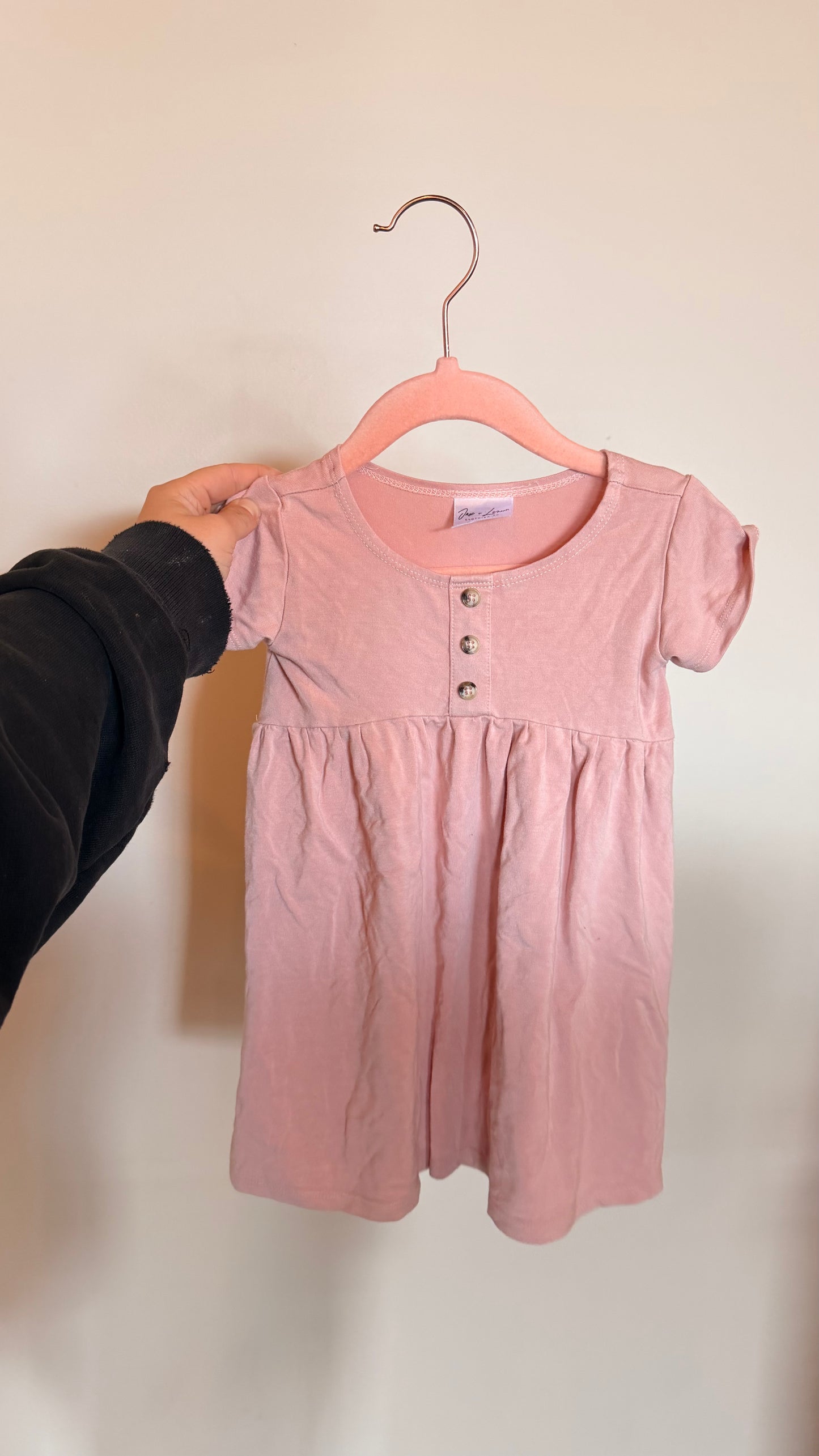 JH Consignment - Jax & Lennon Pink Dress 12-18M