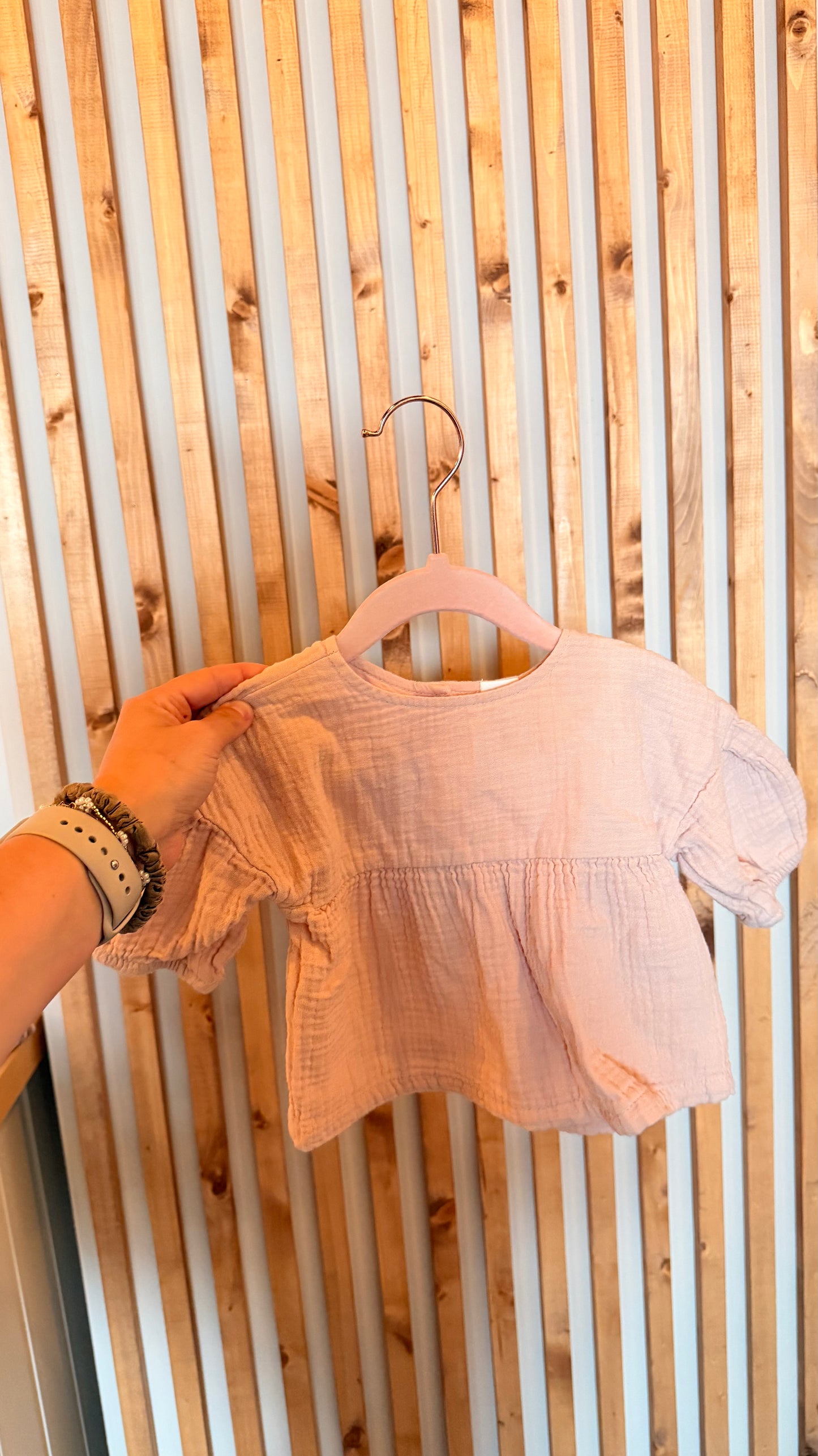 SM - Consignment - H&M - Pink Dress - Newborn