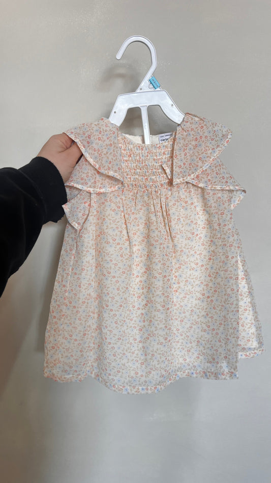 TB - Consignment - Carters NWT Spring Floral dress w/ Bloomers 6M