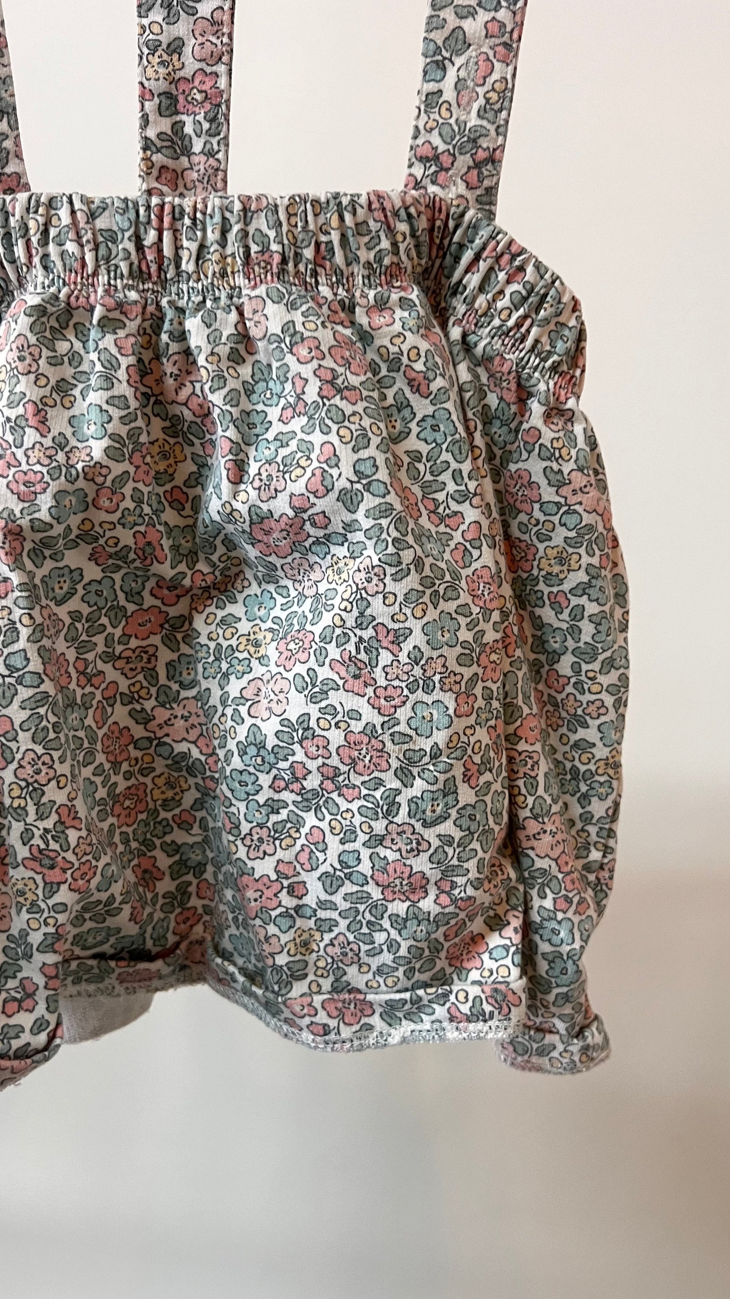 SS - Consignment - H&M Floral Overall Skirt - 2T