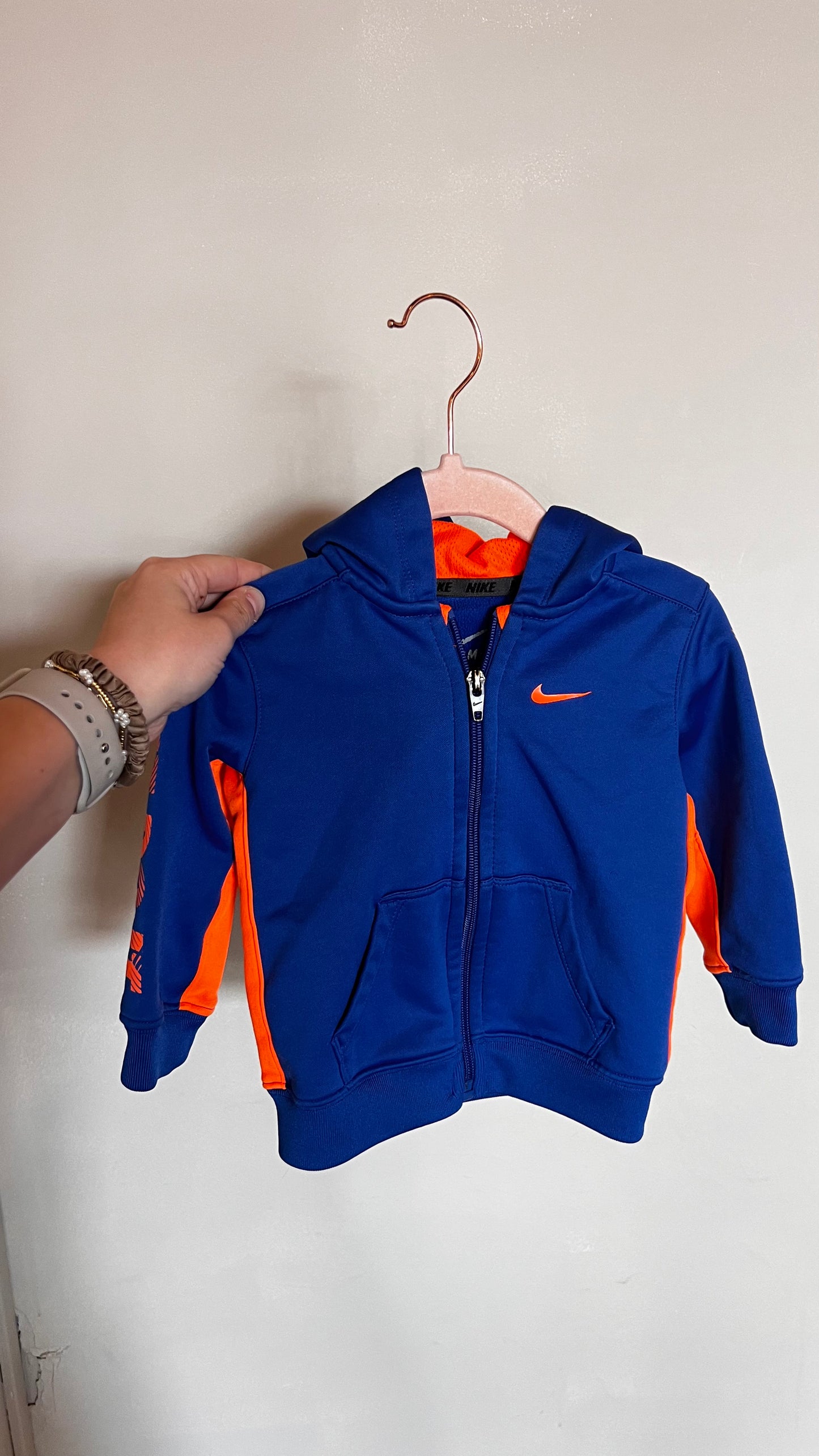 MY - Consignment - Nike Blue Sweater 18M