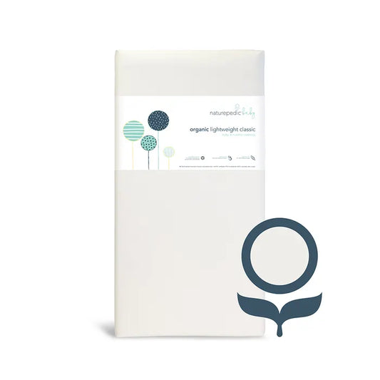 CC - Consignment - Naturepedic Lightweight Clasic Seamless Mattress 2-Stage