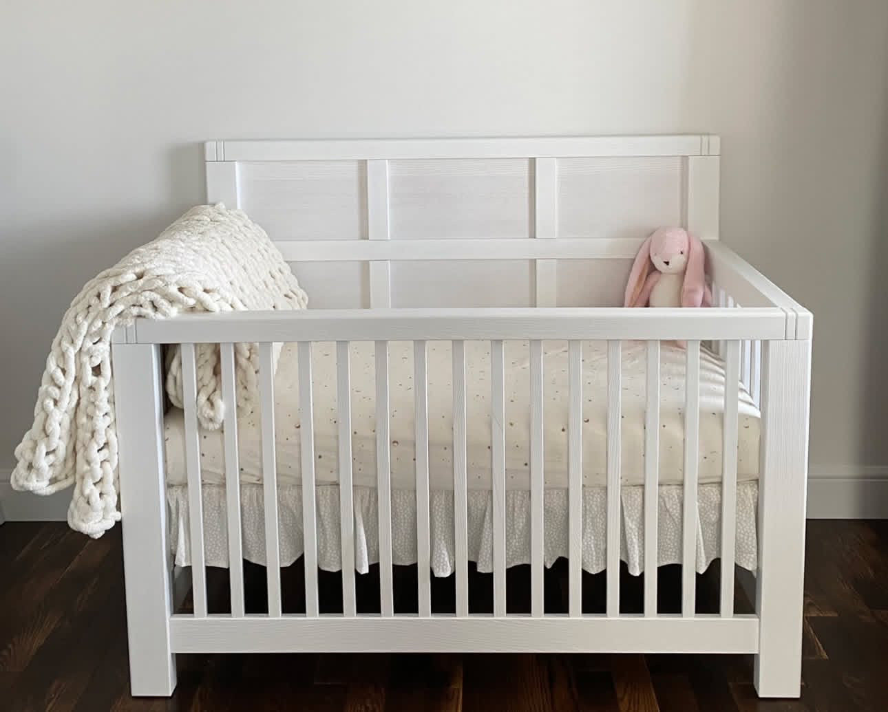 CC - Consignment - Rustico White 5 in 1 Crib