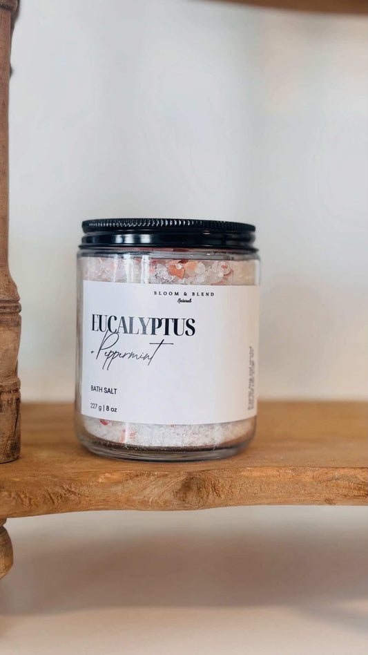 Bloom & Blend - Eucalyptus & Peppermint Bath Salts