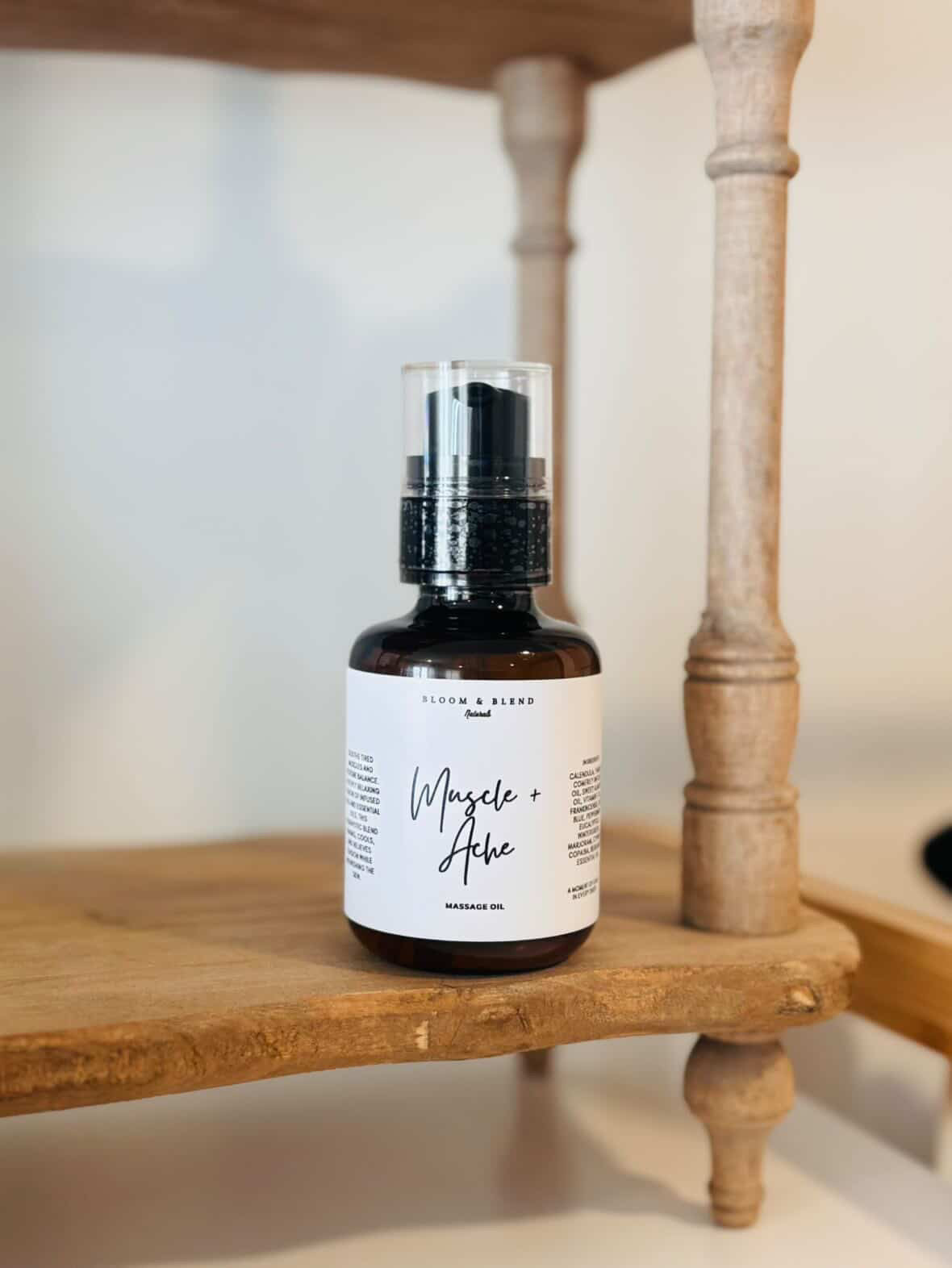 Bloom & Blend - Muscle Ache Massage Oil