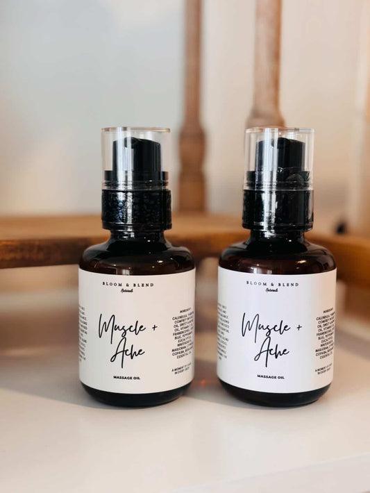Bloom & Blend - Muscle Ache Massage Oil
