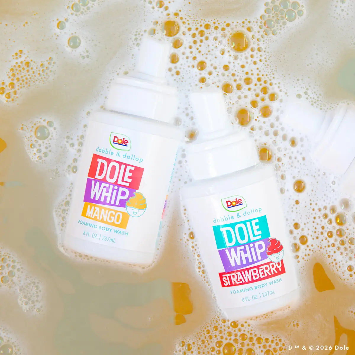 Dabble & Dollop - Dole Whip® Mango Foaming Body Wash