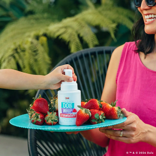 Dabble & Dollop - Dole Whip® Strawberry Foaming Body Wash