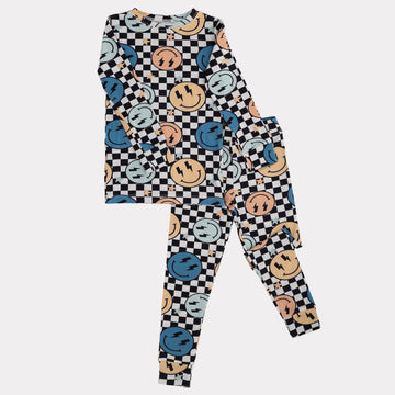 Pip and Phee - Teal Smiles - Two Piece Set