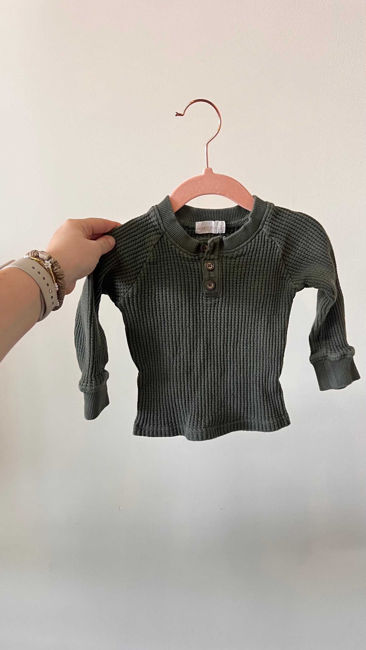 LM - Consignment - Jamie Kay Waffle Long Sleeve - Size 2