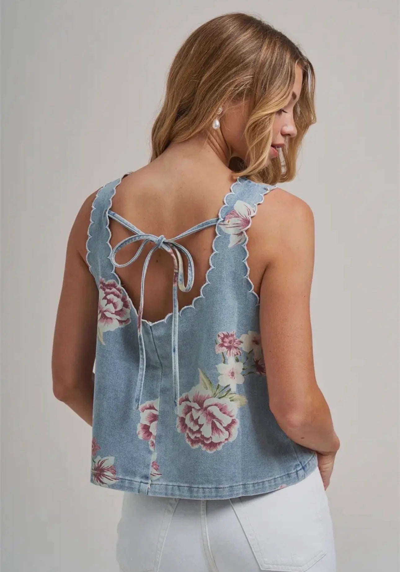 Blush Peony Boutique - Harlyn Floral Blouse