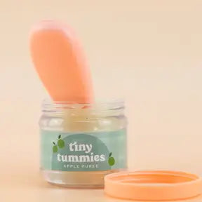 Tiny Harlow - Tiny Tummies - Apple Jelly Food Jar and Spoon