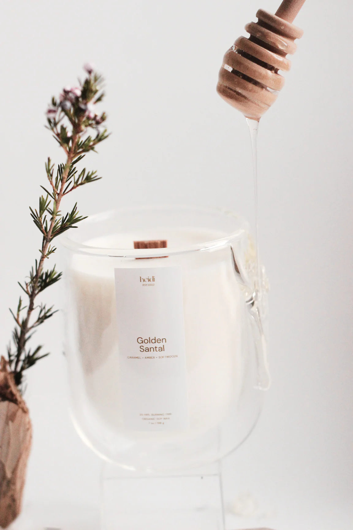 Heidi Studio - Golden Santal Candle