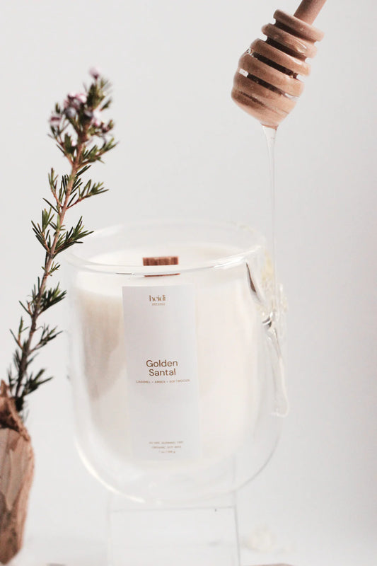 Heidi Studio - Golden Santal Candle