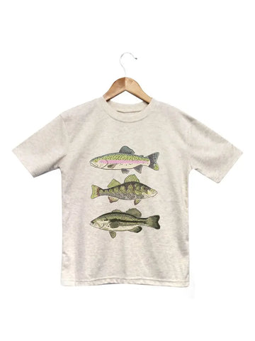 Barefoot Baby - Three Fish Summer Shirt
