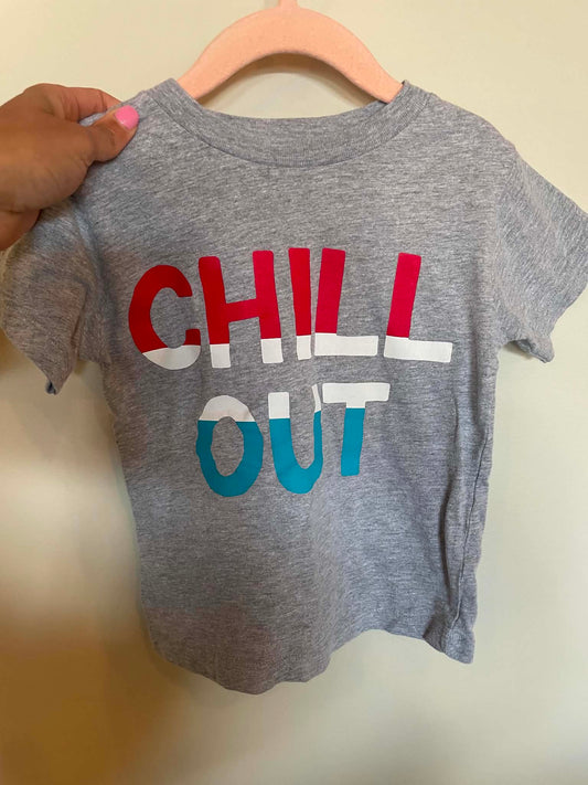 Car Mar - Consignment -Portage and Main Chill Out Tee - 3T