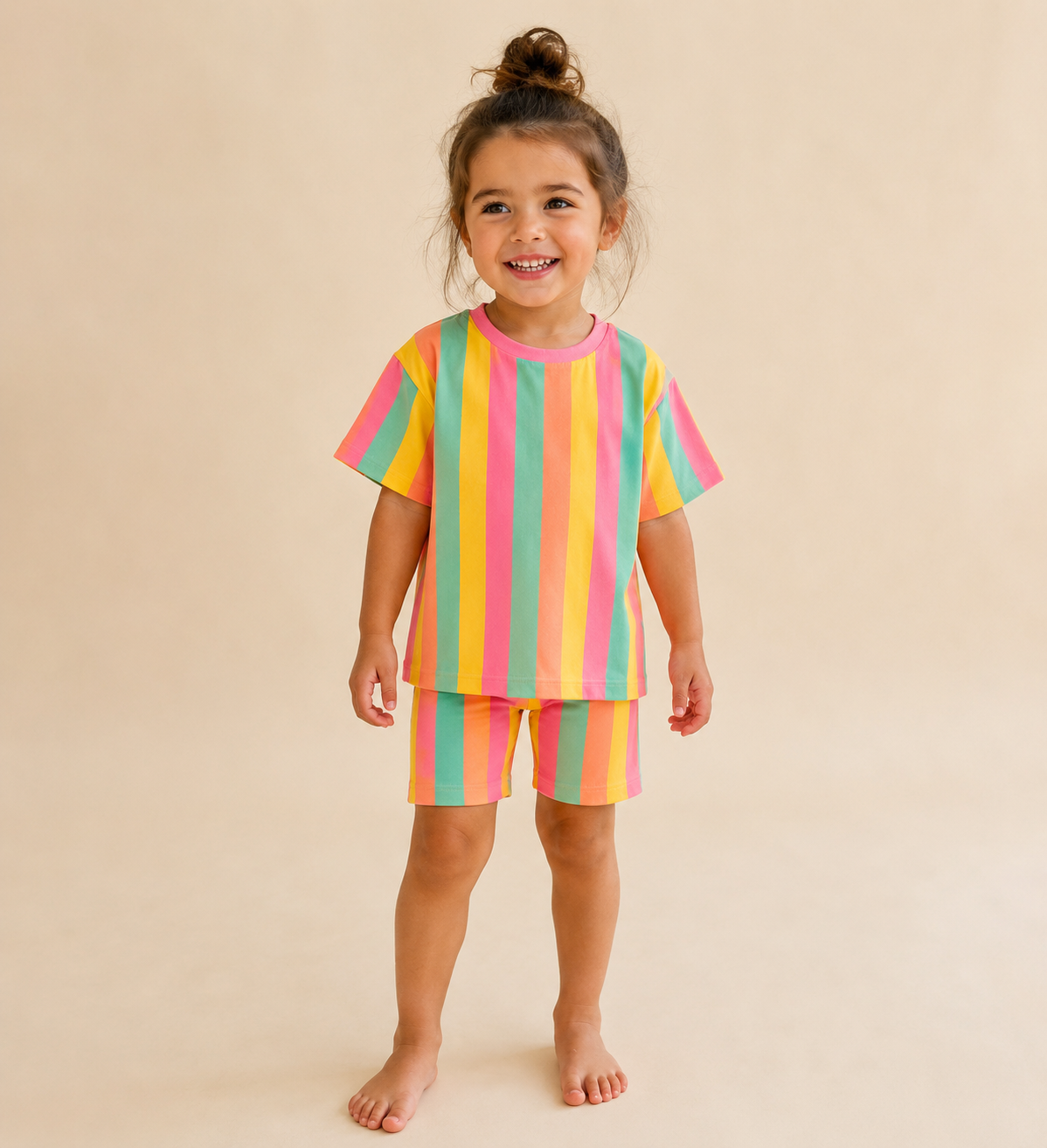 Pre Order - Oversized Tee - Bold Stripes