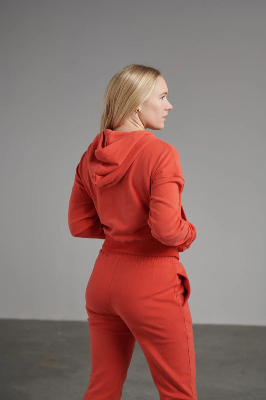RYPE ACTIVE - ZIP HOODIE - SOUR CHERRY