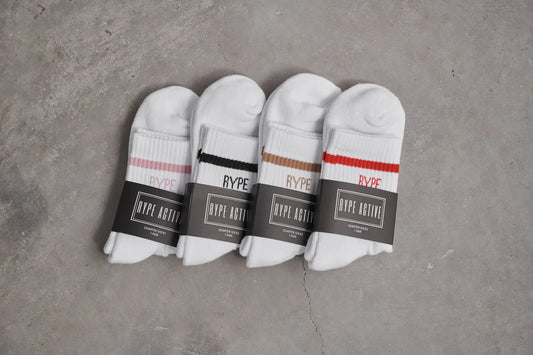Rype Active - Quarter Crew Socks