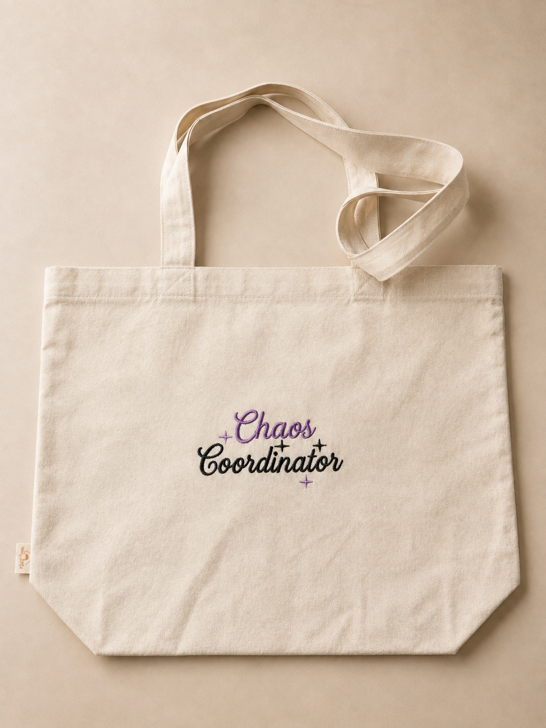 Pre Order - Teddy Little - Embroidered Tote Bag