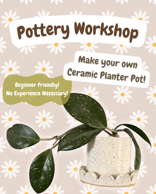 Frankie & Grae - Planter Pottery Workshop - June 2