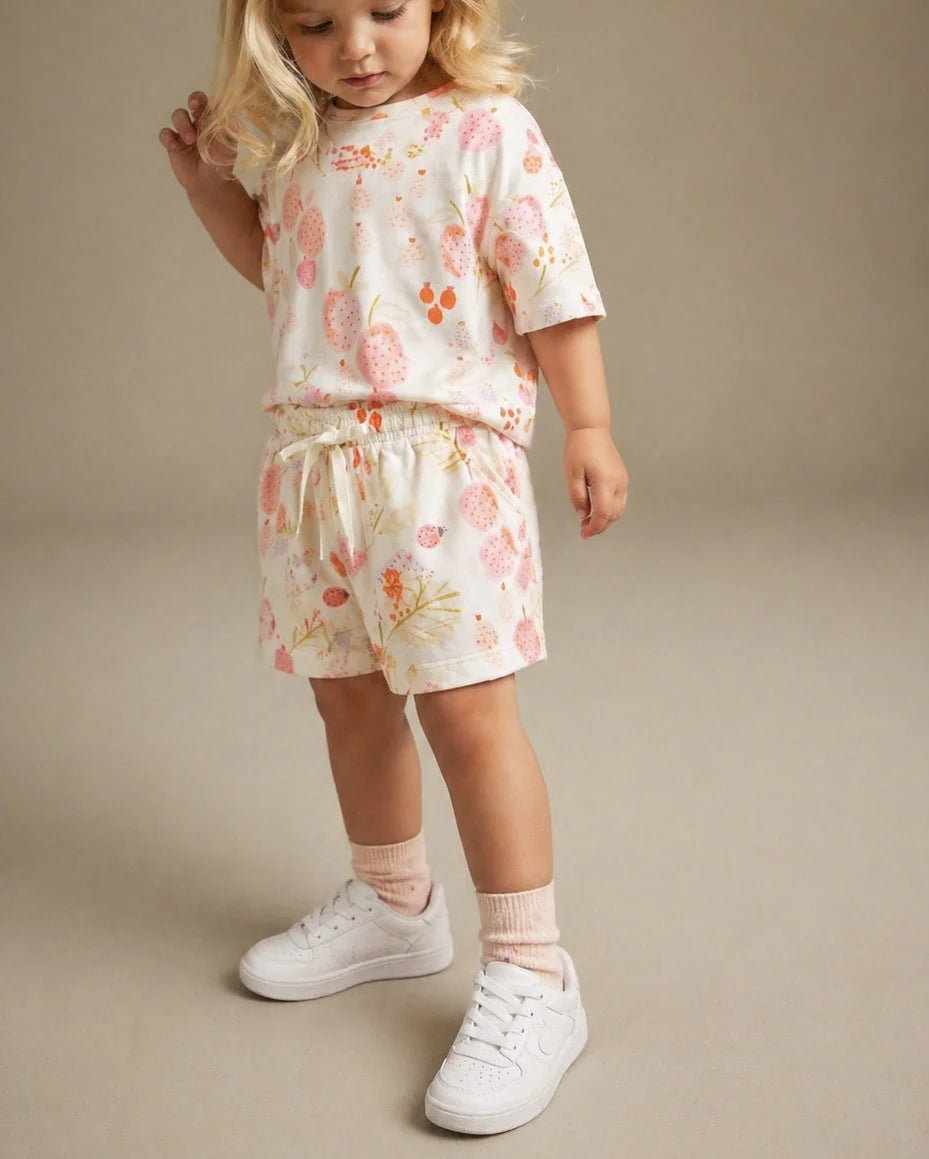 LITTLE LUBA - Dreamy Garden - Short Set